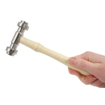 Texturing Hammer with 9 Faces for Jewelry Makers