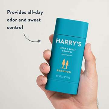 Harry's Antiperspirant Deodorant for Men, Pack of 3