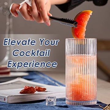 Elegant Claplante Origami Style Drinking Glasses Set