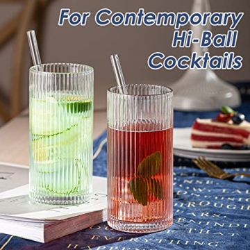 Elegant Claplante Origami Style Drinking Glasses Set