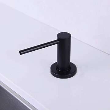 TUTEW Built in Sink Soap Dispenser, Kitchen Sink Soap Dispenser, Lotion Dispenser for Kitchen Sink, ...