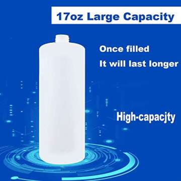 TUTEW Built in Sink Soap Dispenser, Kitchen Sink Soap Dispenser, Lotion Dispenser for Kitchen Sink, Matte Black Stainless Steel Pump Head,Sink Soap Dispenser with 17OZ Bottle