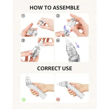 GROWNSY Nasal Aspirator - Gentle Electric Baby Nose Sucker
