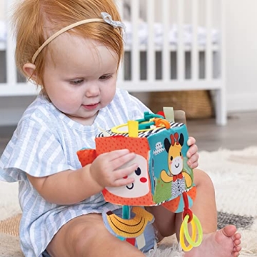 Infantino Peek & Seek Discovery Cube for Learning & Fun