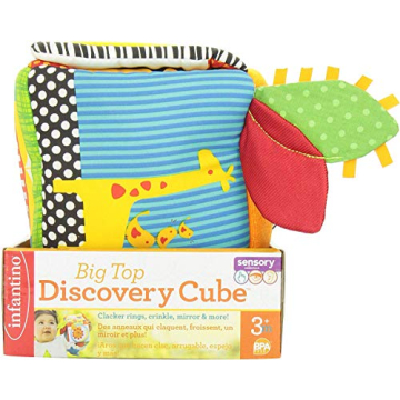 Infantino Peek & Seek Discovery Cube for Learning & Fun