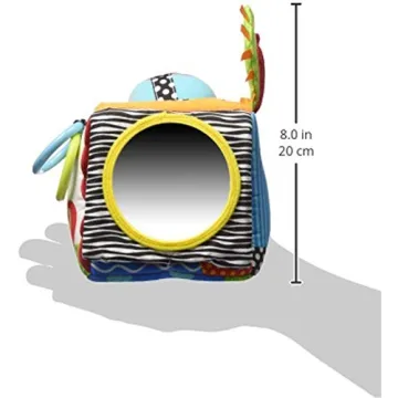 Infantino Peek & Seek Discovery Cube for Learning & Fun