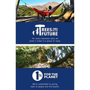 ENO DoubleNest Lightweight Camping Hammock for Two