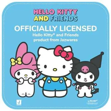 Hello Kitty and Friends - 12-inch Plush Valentine’s Bouquet - 9 Plush - Officially Licensed Product from Jazwares - Ages 6+