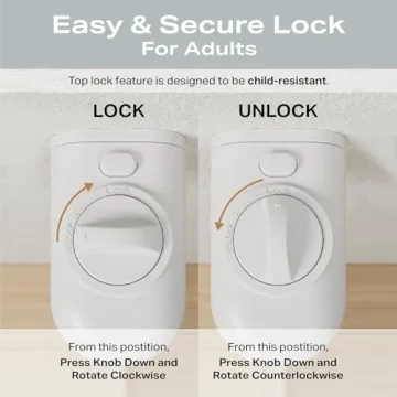 Cumbor 55" Retractable Baby Gate for Pets and Toddlers