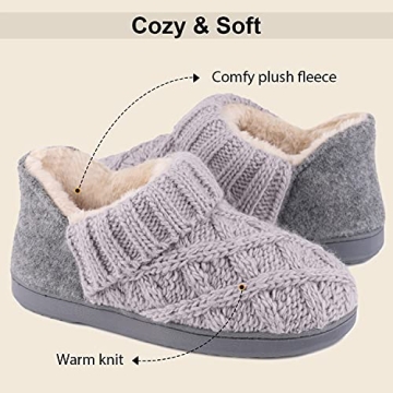 LongBay Women’s Warm Bootie Slippers for Everyday Comfort