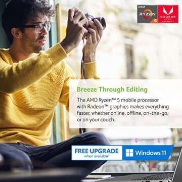 Acer Aspire 5 A515-46-R14K Slim Laptop | 15.6" Full HD IPS | AMD Ryzen 3 3350U Quad-Core Mobile Proc...