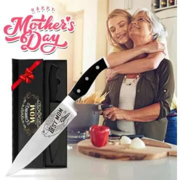 CUTLINX Premium Chef Knife - Best Mom Gift for Cooking
