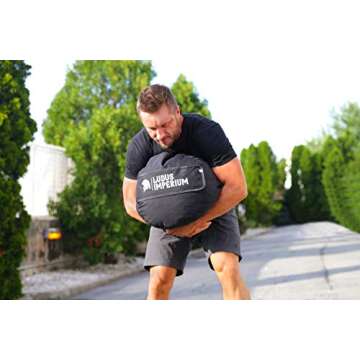 Ludus Imperium Training Sandbag, Heavy Duty Workout Sandbags for Training, Fitness, Cross-Training & Exercise, Workouts, Sandbag Weights (150 LB)