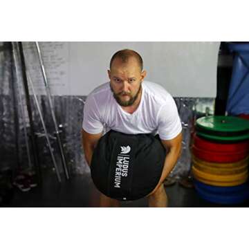 Ludus Imperium Training Sandbag, Heavy Duty Workout Sandbags for Training, Fitness, Cross-Training & Exercise, Workouts, Sandbag Weights (150 LB)