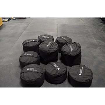 Ludus Imperium Training Sandbag, Heavy Duty Workout Sandbags for Training, Fitness, Cross-Training & Exercise, Workouts, Sandbag Weights (150 LB)