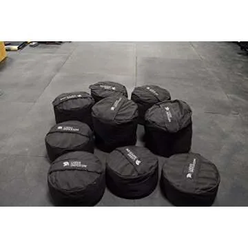 Ludus Imperium Training Sandbag, Heavy Duty Workout Sandbags for Training, Fitness, Cross-Training & Exercise, Workouts, Sandbag Weights (150 LB)