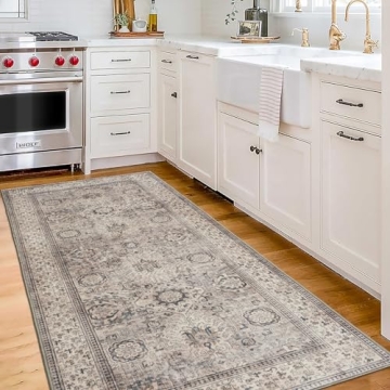 ReaLife Washable Area Rug Runner for Style & Ease