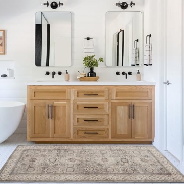 ReaLife Washable Area Rug Runner for Style & Ease