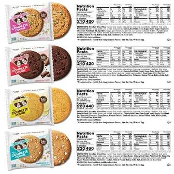 Lenny & Larry's The Complete Cookie, 8 Flavor Variety Pack, Soft Baked, 16g Plant Protein, Vegan, Non-GMO, 4 Ounce Cookie (Pack of 16)