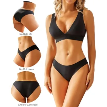 FINETOO Seamless Bikini Panties for All-Day Comfort