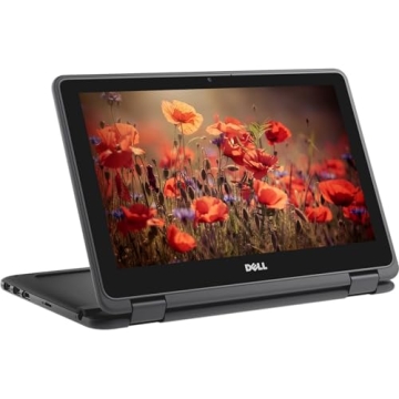 Dell Chromebook Laptop 3100 2-in-1 Computer, 11.6in Touchscreen PC, Intel Celeron N4000, 4GB RAM, 32...