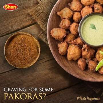 Shan Chaat Masala Powder (100g) - Tangy Indian Spice Mix for Snacks, Salads, & Street Food Seasoning - All-Natural, No Preservatives - Airtight Packaging for Freshness - Perfect for Garnishing Fruits