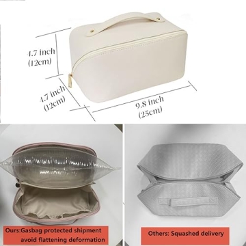 MINGRI Large Capacity Travel Cosmetic Bag for Women