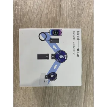 HandFan 5200mAh Portable Handheld Fan for Summer Comfort