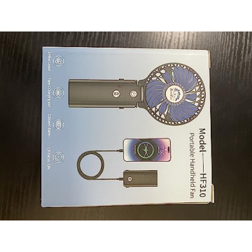 HandFan 5200mAh Portable Handheld Fan for Summer Comfort