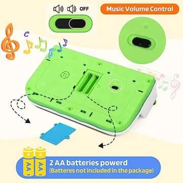 AINOI Baby Toys 6 to 18 Months, Preschool Early Learning Cause and Effect Interactive Infant Toys, Light Musical Pop Up Toys for Kids Toddlers 1-3 Years Old Boys Girls Gifts