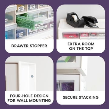 IRIS USA Multi-Purpose Storage Organizer - 26 Drawer