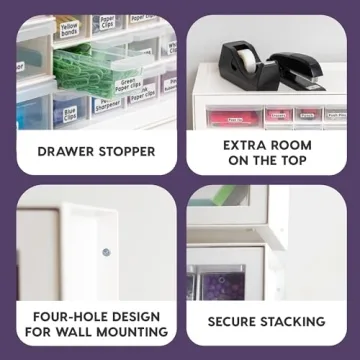 IRIS USA Multi-Purpose Storage Organizer - 26 Drawer