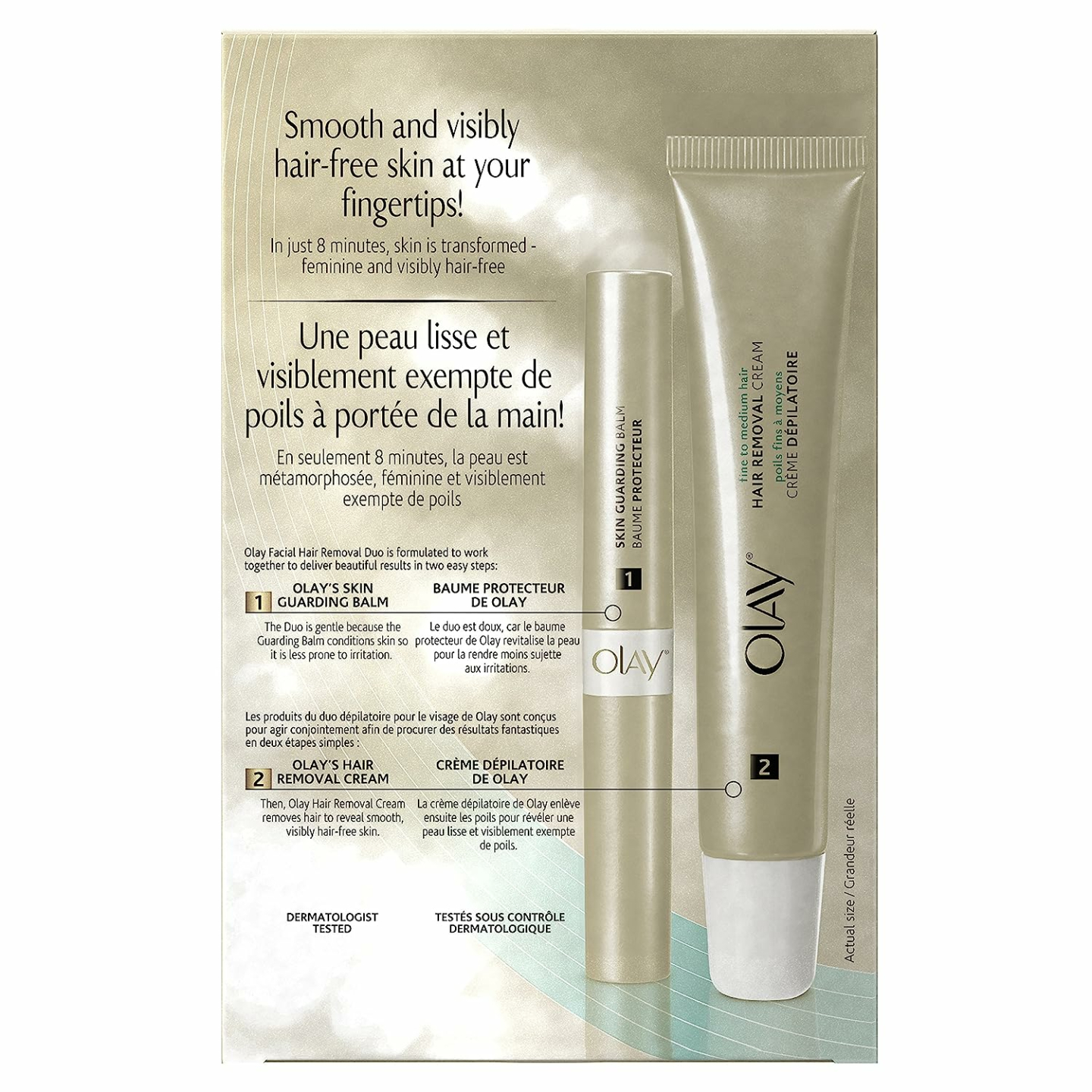 Olay Facial Hair Removal Kit for Fine Hair