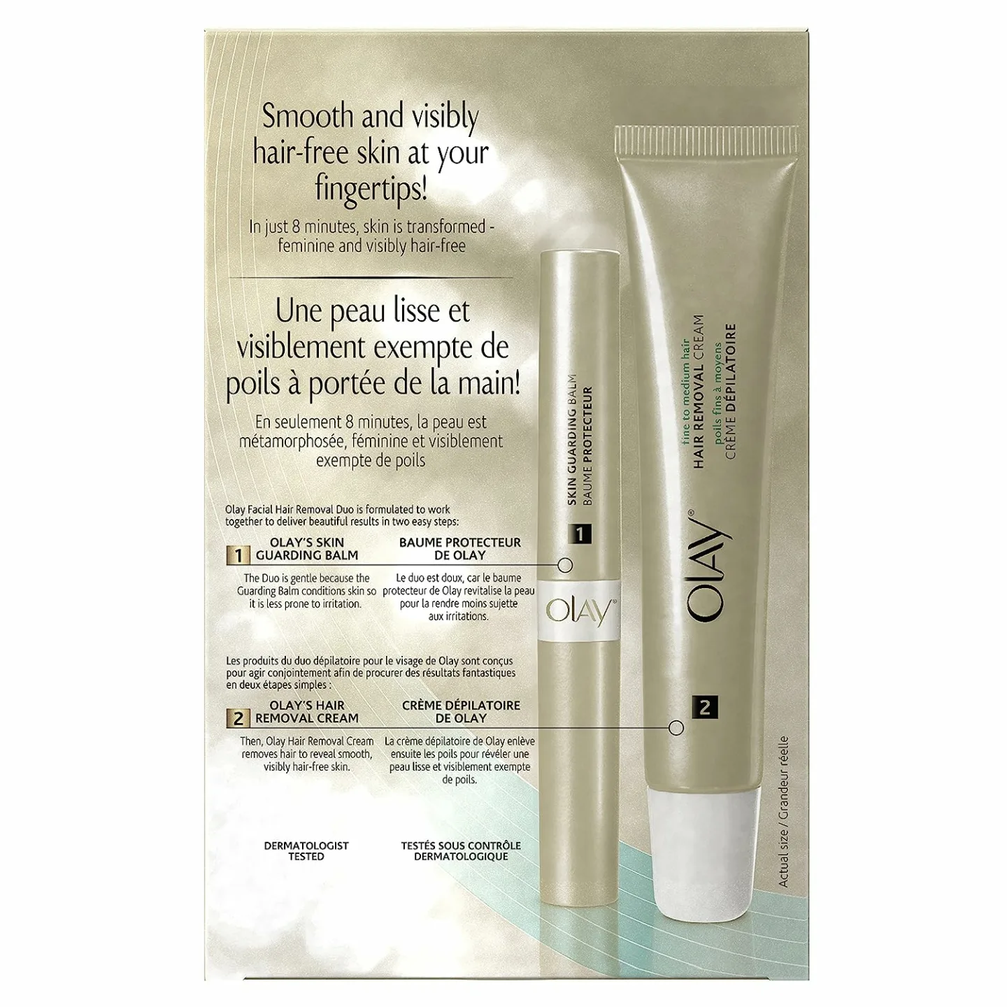 Olay Facial Hair Removal Kit for Fine Hair
