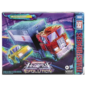 Transformers Legacy Evolution Optimus Prime Bumblebee Action Figures