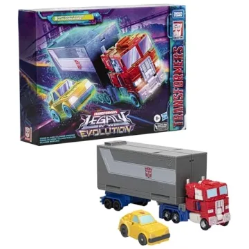 Transformers Legacy Evolution Optimus Prime Bumblebee Action Figures