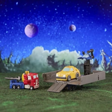 Transformers Legacy Evolution Optimus Prime Bumblebee Action Figures