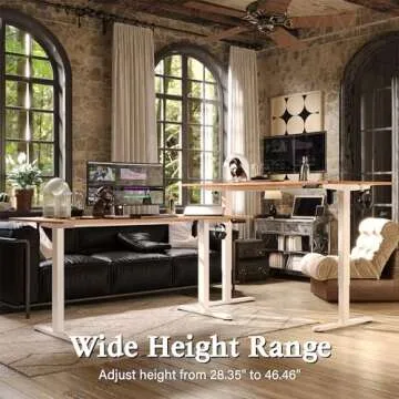 Monomi Electric Standing Desk 63x28 Adjustable Ergonomic