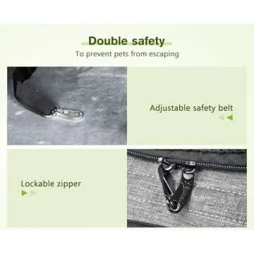 Pecute Cat Backpack for Travel & Hiking with Mesh Windows