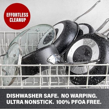 Granitestone 10" Non-Stick Frying Pan with Mineral/Diamond Coating for Long long-lasting nonstick Frying, Skillet for Cooking with Stay Cool Handles, Oven/Dishwasher Safe, Non-Toxic