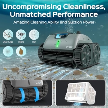 WYBOT C1 Max Robotic Pool Vacuum Smart APP Control