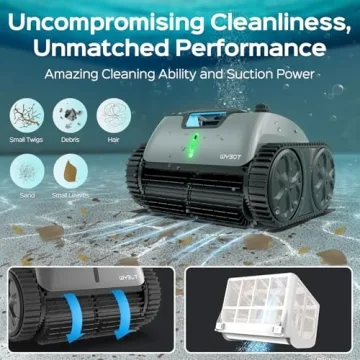 WYBOT C1 Max Robotic Pool Vacuum Smart APP Control