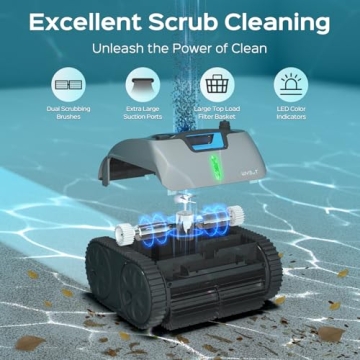 WYBOT C1 Max Robotic Pool Vacuum Smart APP Control