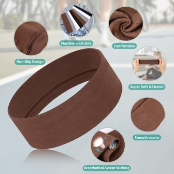 Stylish Non Slip Sports Headbands for Yoga and Exercise