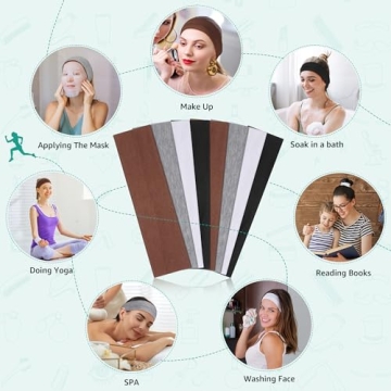 Stylish Non Slip Sports Headbands for Yoga and Exercise