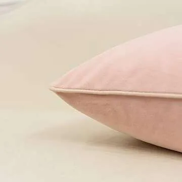 Luxury Avigers Leather Striped Velvet Cushion Cover 20x20