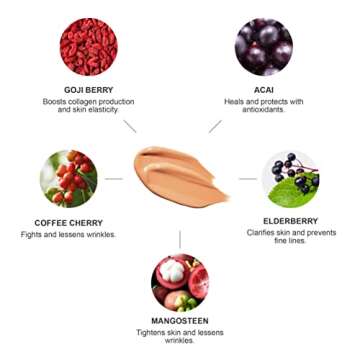 100% PURE Vegan Healthy Foundation for Medium Olive Skin