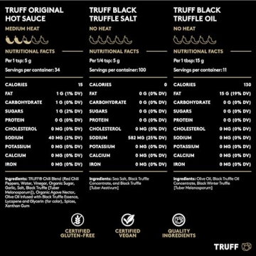 TRUFF Starter Pack: Gourmet Black Truffle Delicacies