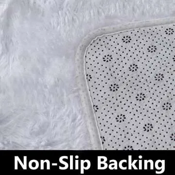 TABAYON Soft 7x10 Shag Area Rug Non-Slip Home Decor