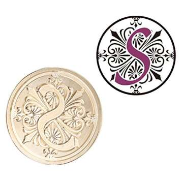 Yoption Classic Irises Wax Seal Stamp for Stunning Invitations